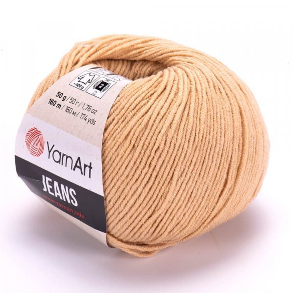 YarnArt Jeans (50g/160M) 07 kamelbraun Obrázek produktu