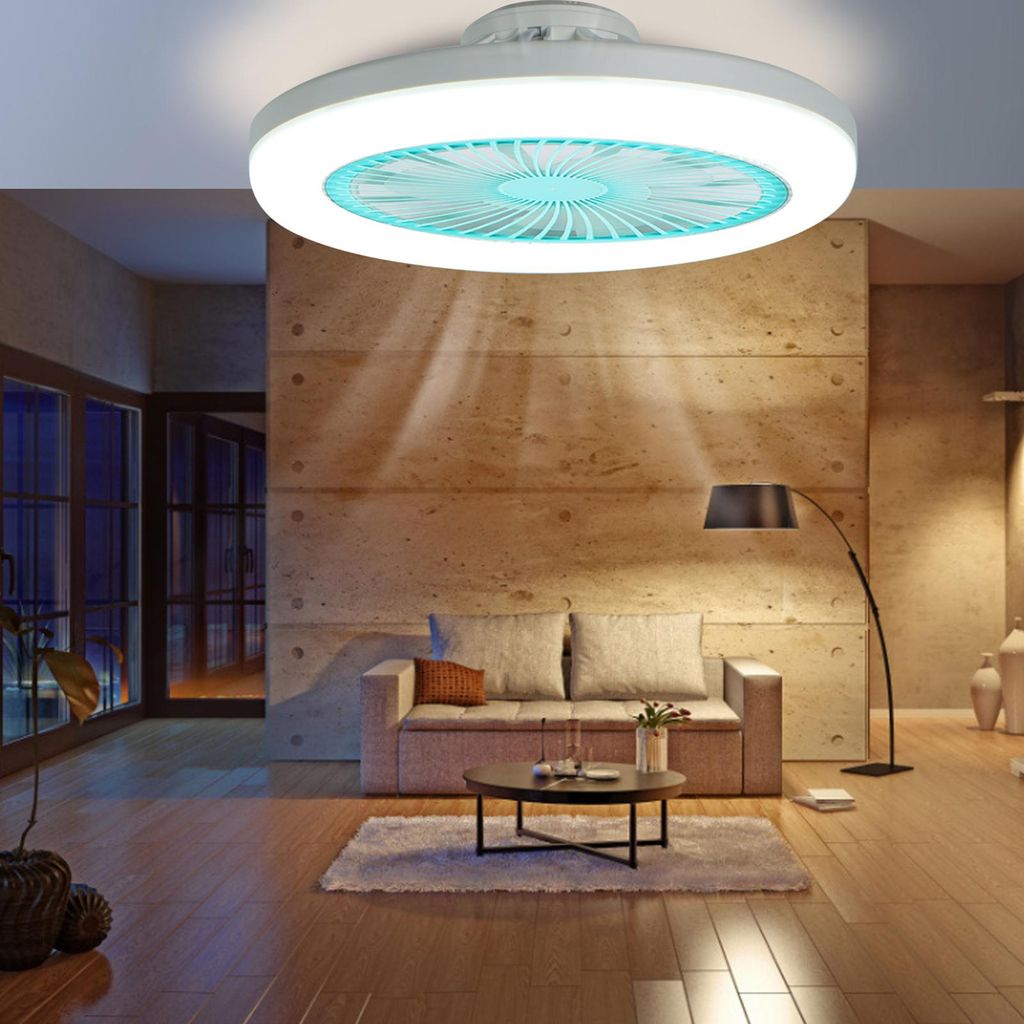 E27 Lampenkopf Decke Mehrzweck-Ventilator Lampe 3-Gang-Einstellung kleine Deckenventilator Licht für Kinderzimmer Schlafzimmer