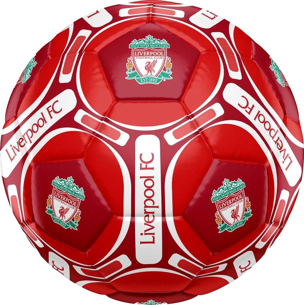 Liverpool FC - Fußball für Kinder, Wappen GF1266 (4) (Rot/Weiß/Grün)
