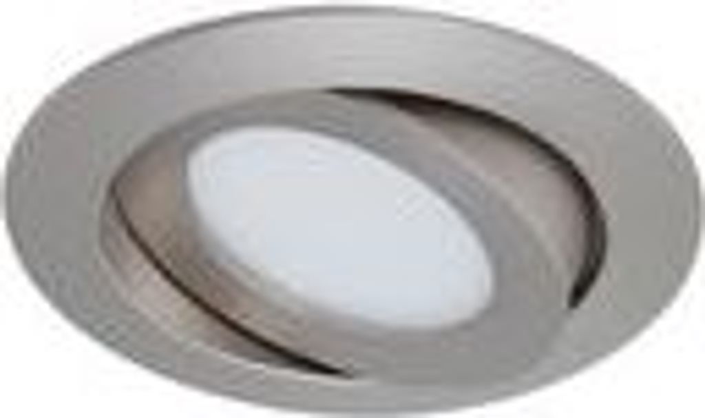 LED Einbauleuchte, Ø 10,6 cm, 6 W, Matt-Nickel, Briloner Produktbild 