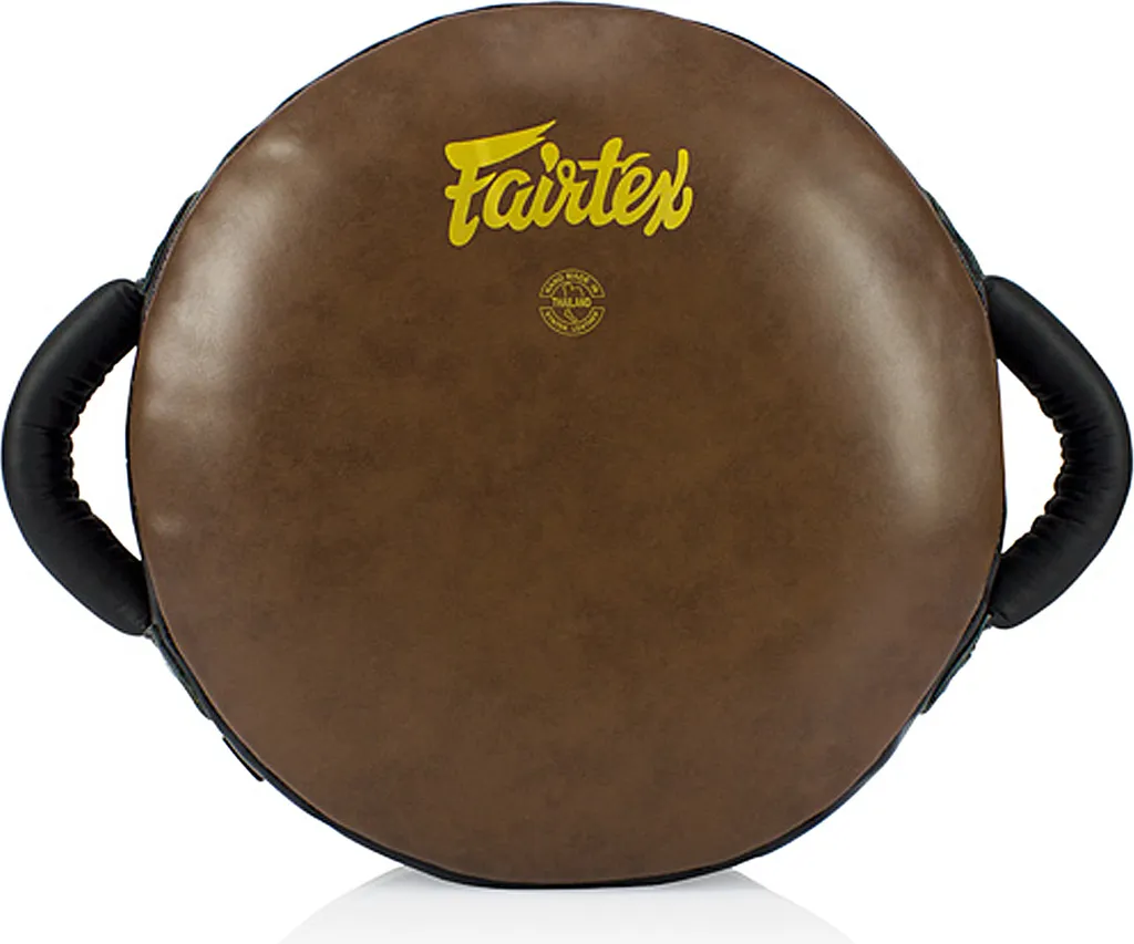 Coussin de frappe donut Fairtex LKP2 noir pour entraînement de Muay Thai