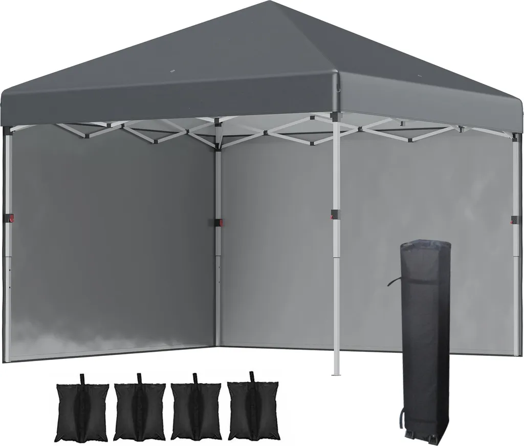 Tente de camping anti-UV Fortuna Lai 3m en acier avec lestage de sécurité
