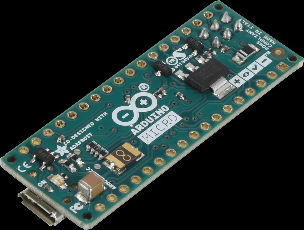 Arduino Micro ATmega32u4 A000093 Version Light sans headers soudés