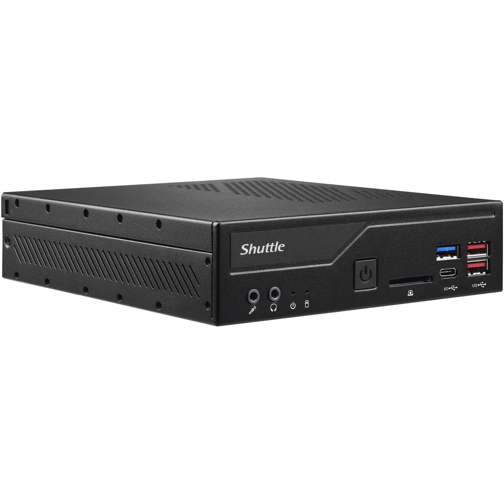 Station de Travail Slim Shuttle DH610 Intel DDR4 pour Multitâche