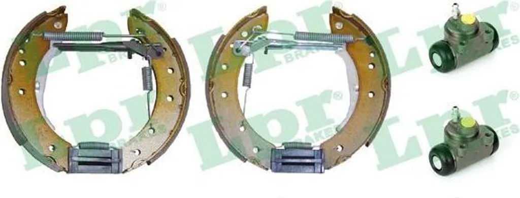 Mâchoires de frein qualité OE 424234 pour Citroën Xsara, Saxo et ZX