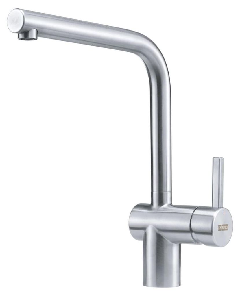 Franke Bateria Atlas Neo Okno z wyciąganą wylewką stal Zdjęcie produktu 