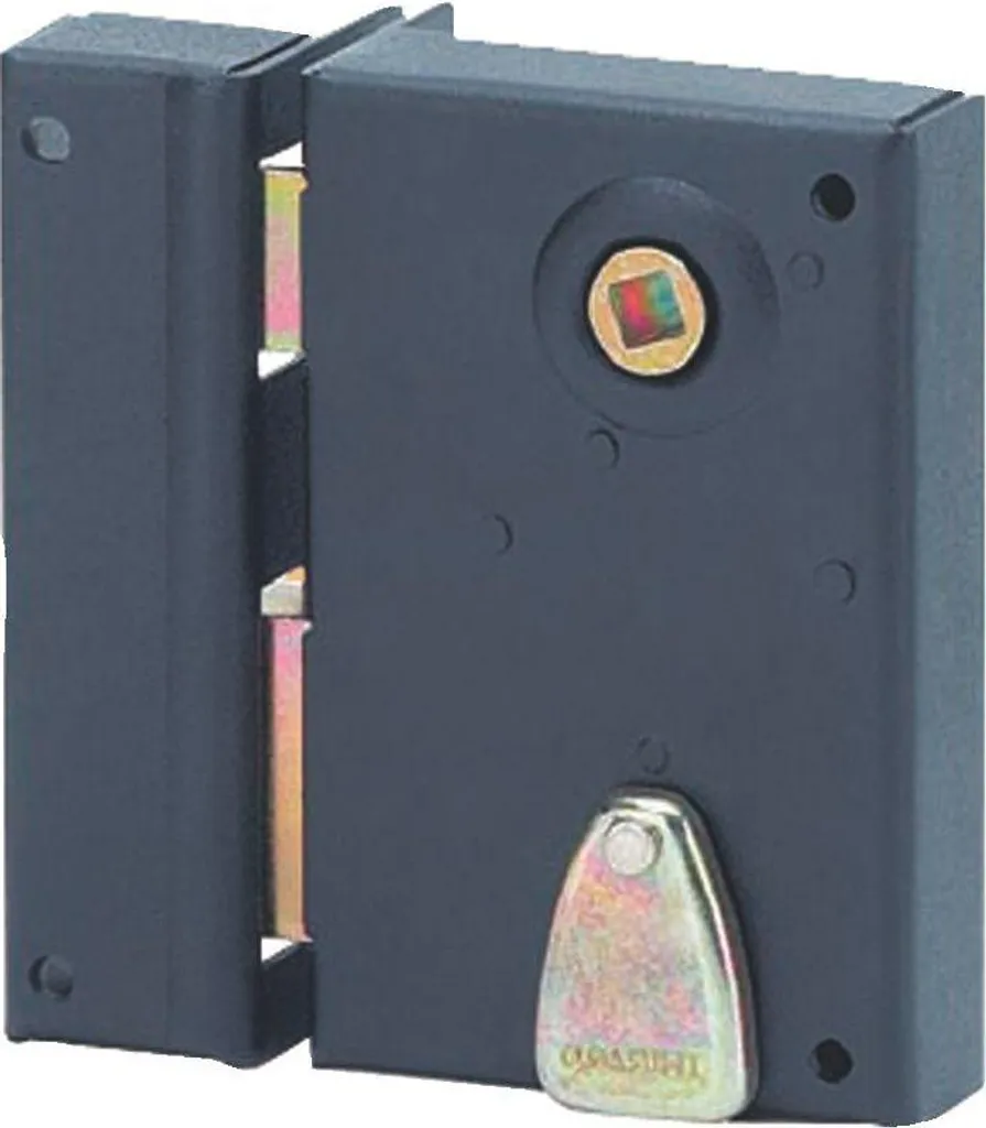 Serrure porte entrée gauche 4 gorges Thirard 70x110 axe 40mm noir