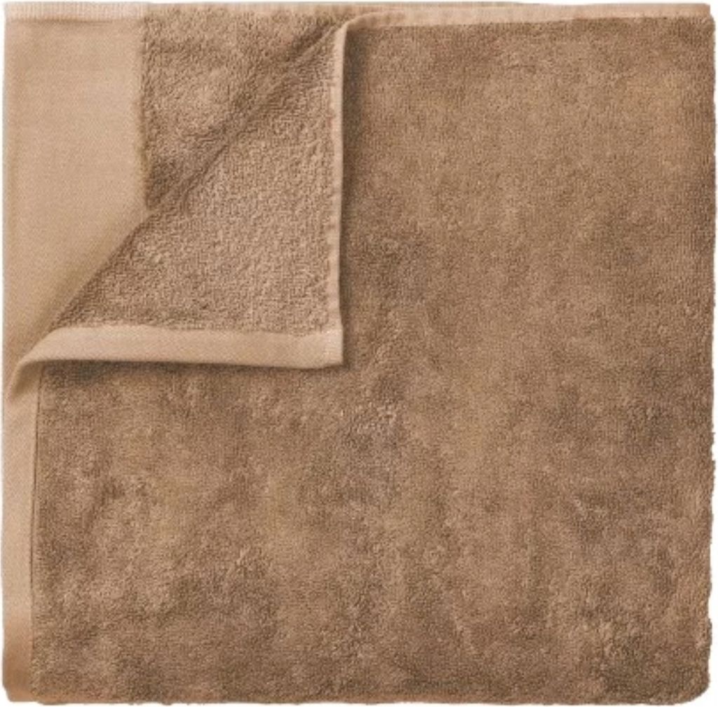 Blomus Badetuch Riva Tan, Handtuch, Saunatuch, 100% Baumwolle, 140 x 70 cm, 66396
