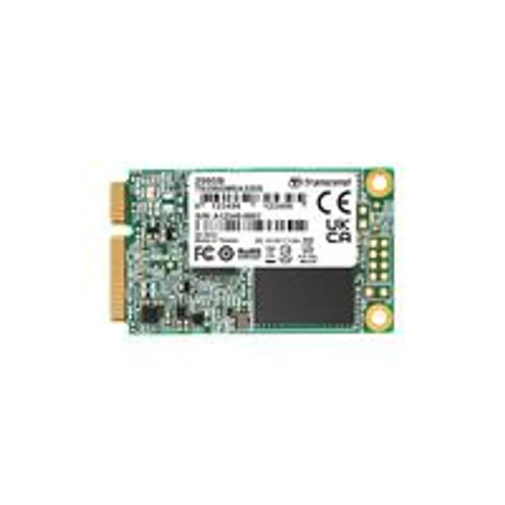 SSD mSATA 256GB Transcend MSA220S 3D NAND SATA3 haute performance durable - 2