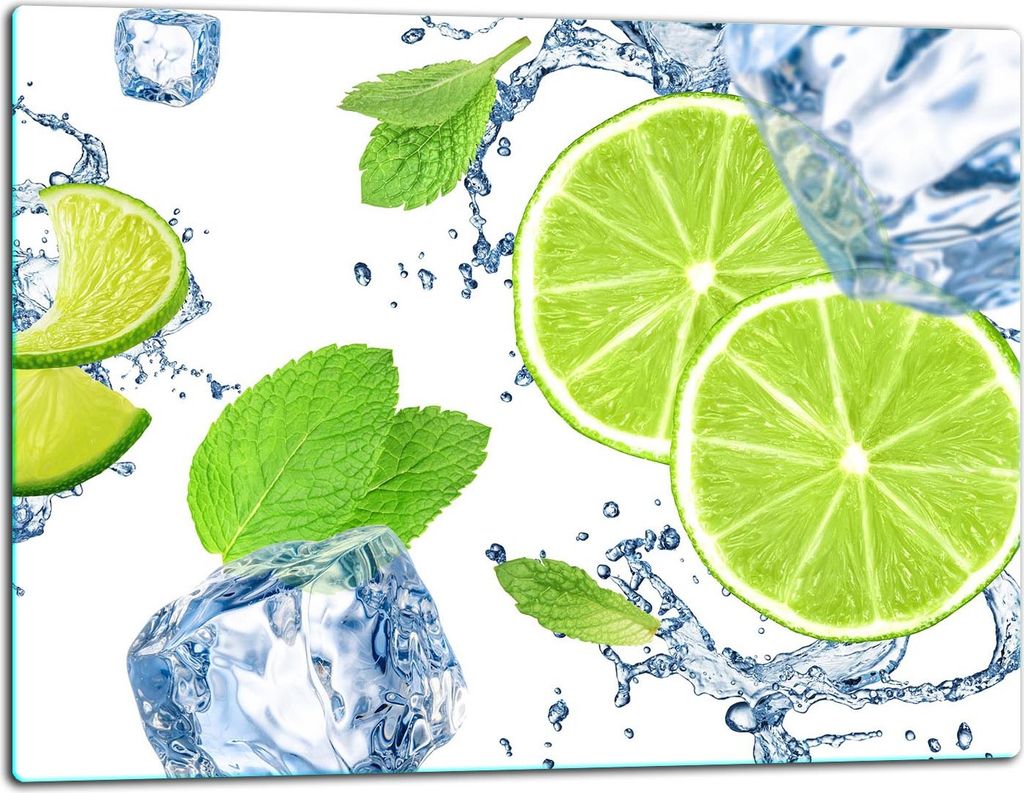 Planche à découper en verre Plaque de recouvrement pour Image du produit 