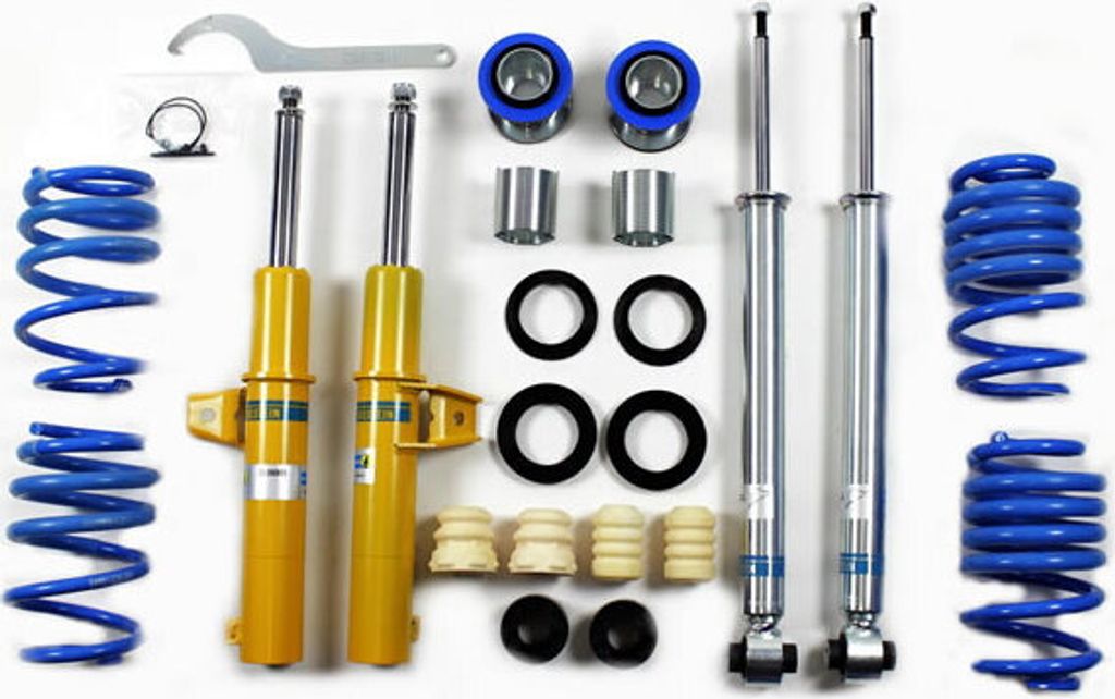 Bilstein B14 XL tief Gewindefahrwerk 55mm für Audi A3 S3 RS3 Golf 7/8 Skoda Octavia Seat Leon