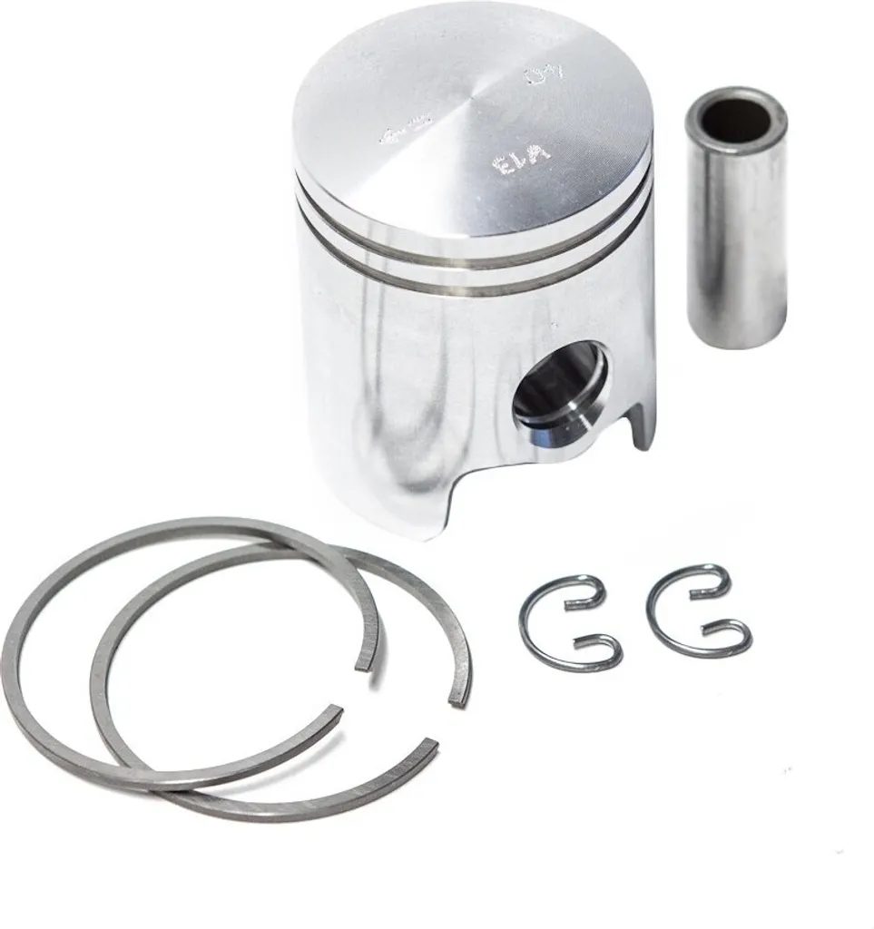 Piston complet Meteor d=408 évite le serrage sur cylindre fonte Derbi