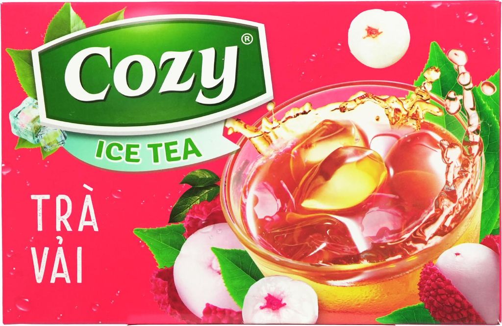 Cozy Ice Tea Tra Vai Lychee Geschmack 240g