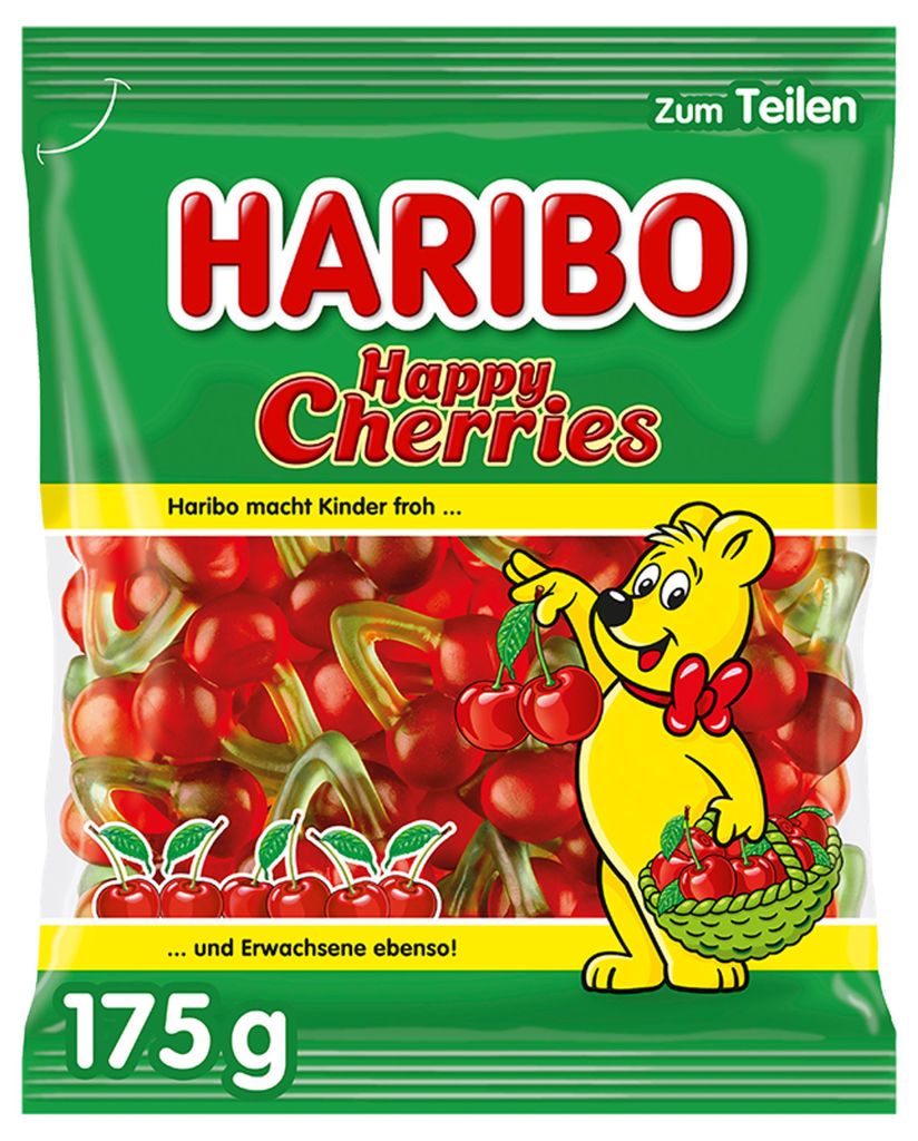 HARIBO 10051174 HARIBO Happy Cherries Fruchtgummi 175,0 g Image du produit 