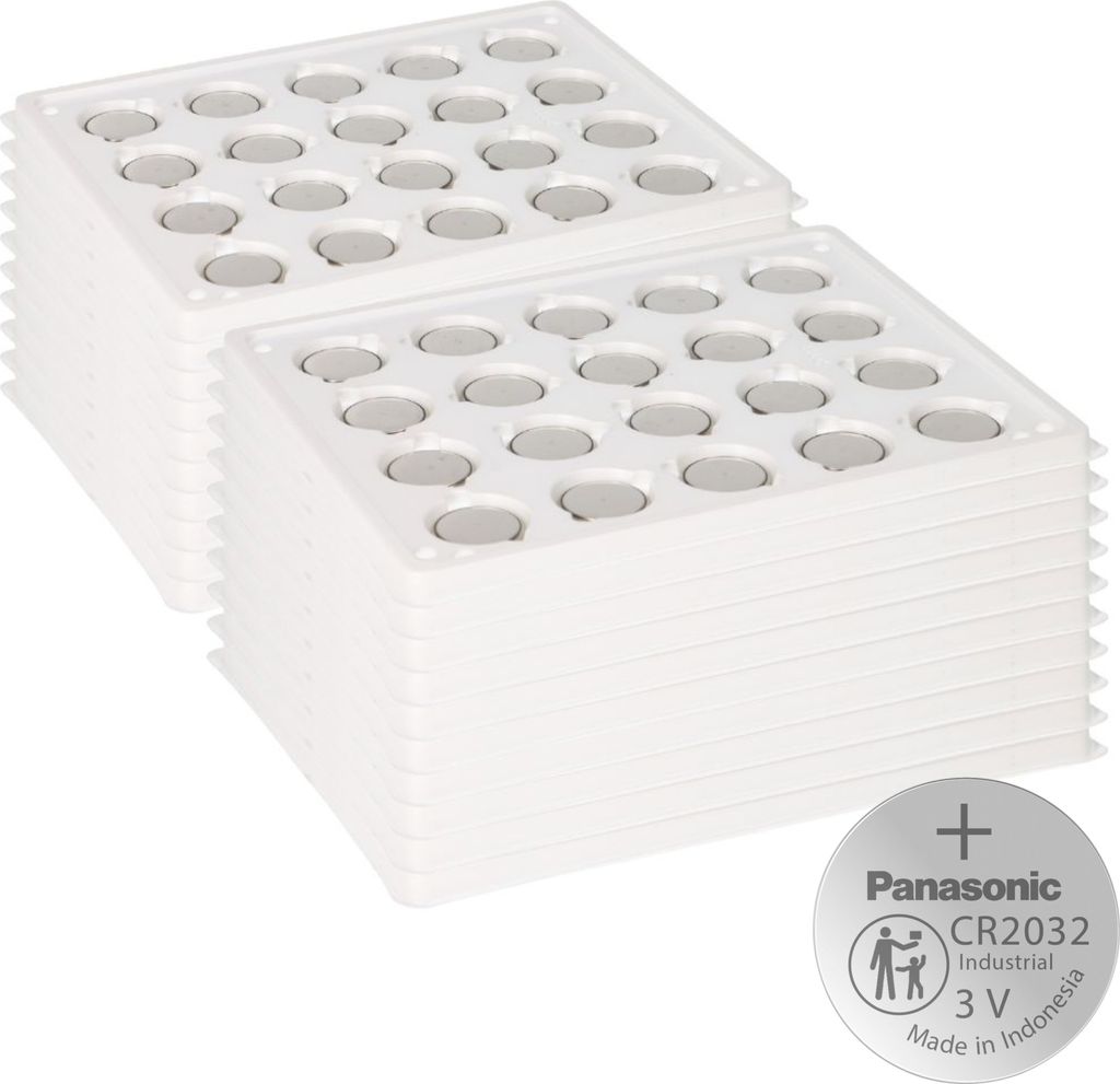 400x Panasonic CR2032 Batterie Lithium Knopfzelle CR2032BS Bulk