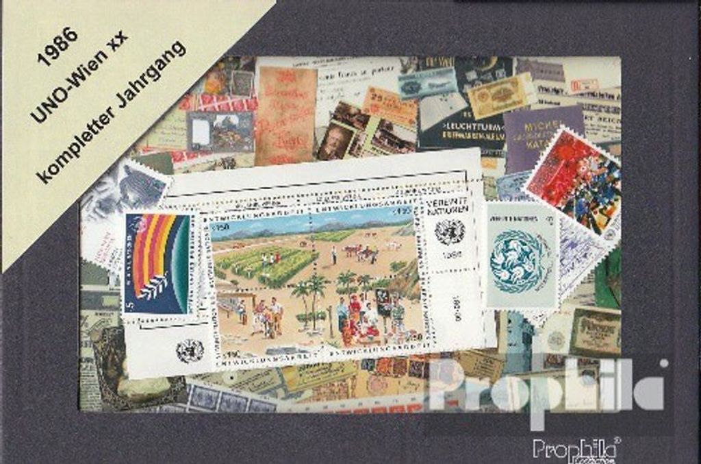 Briefmarken UNO - Wien 1986 1986 postfrisch