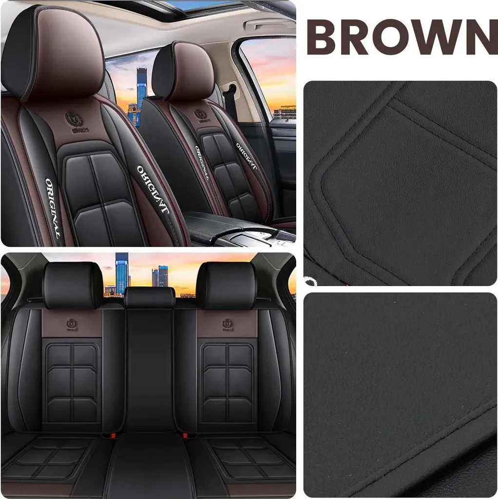 Coprisedili pelle set completo per interni auto