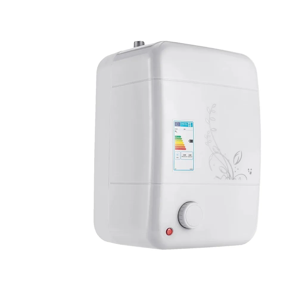 Chauffe-eau électrique 8L 1500W blanc compact pour évier - Modèle CE-08