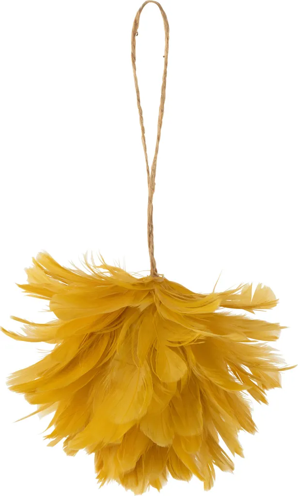 Donnez de la Vie à votre Pièce avec la Boule Suspendue Jaune J-Line Design