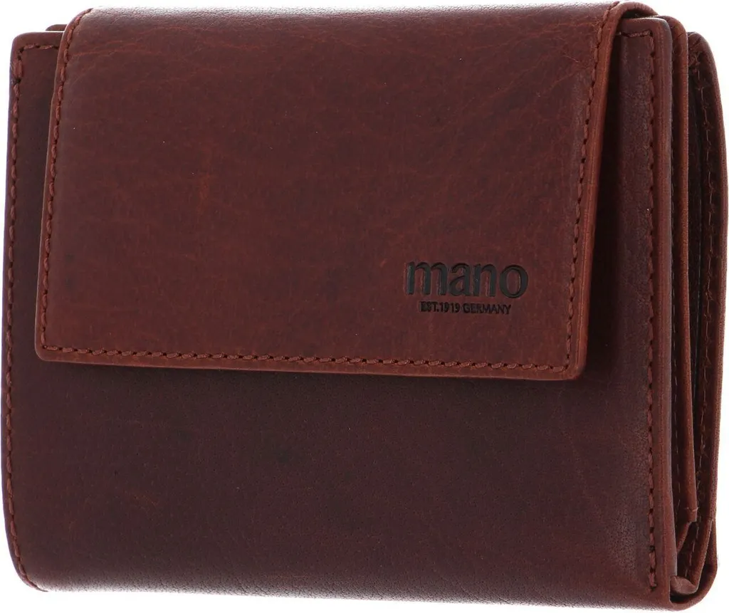 Porte-monnaie Don Simon Ladies Wallet en cuir véritable brun Mano