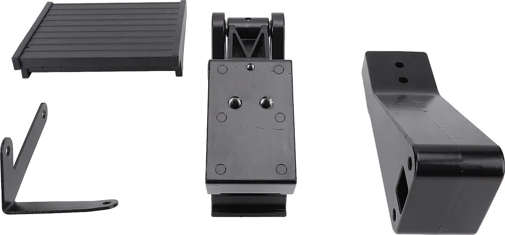 Marchepied de benne escamotable en acier noir, charge max de 300 lb - 4