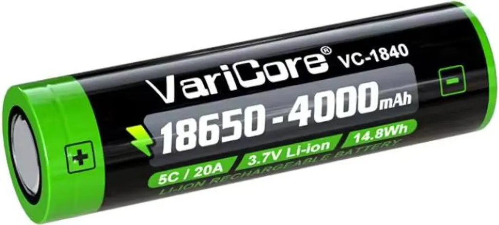Batterie 18650 4000mAh VariCore : Finissez-en avec les Pannes d'Énergie
