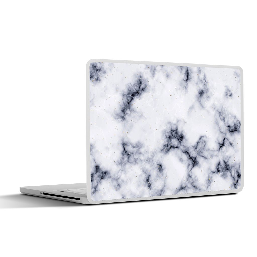 MuchoWow Laptop Aufkleber Sticker Cover Marmor - Achatgeode - Stein 40x30 cm - Laptop Dekoration - Selbstklebend