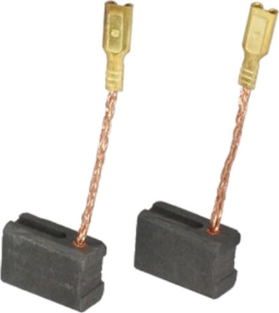 2x Trade-Shop Kohlebürsten Motorkohlen Schleifkohlen 6 x 9 x 13,5mm für viele Elektrowerkzeuge, Elektrogeräte / Zubehör Ersatzteil