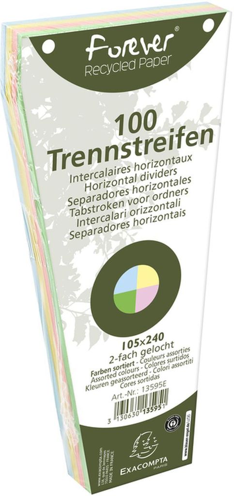 Balenie 100 perforovaných trapézových rozlišovačov z Obrázok produktu 