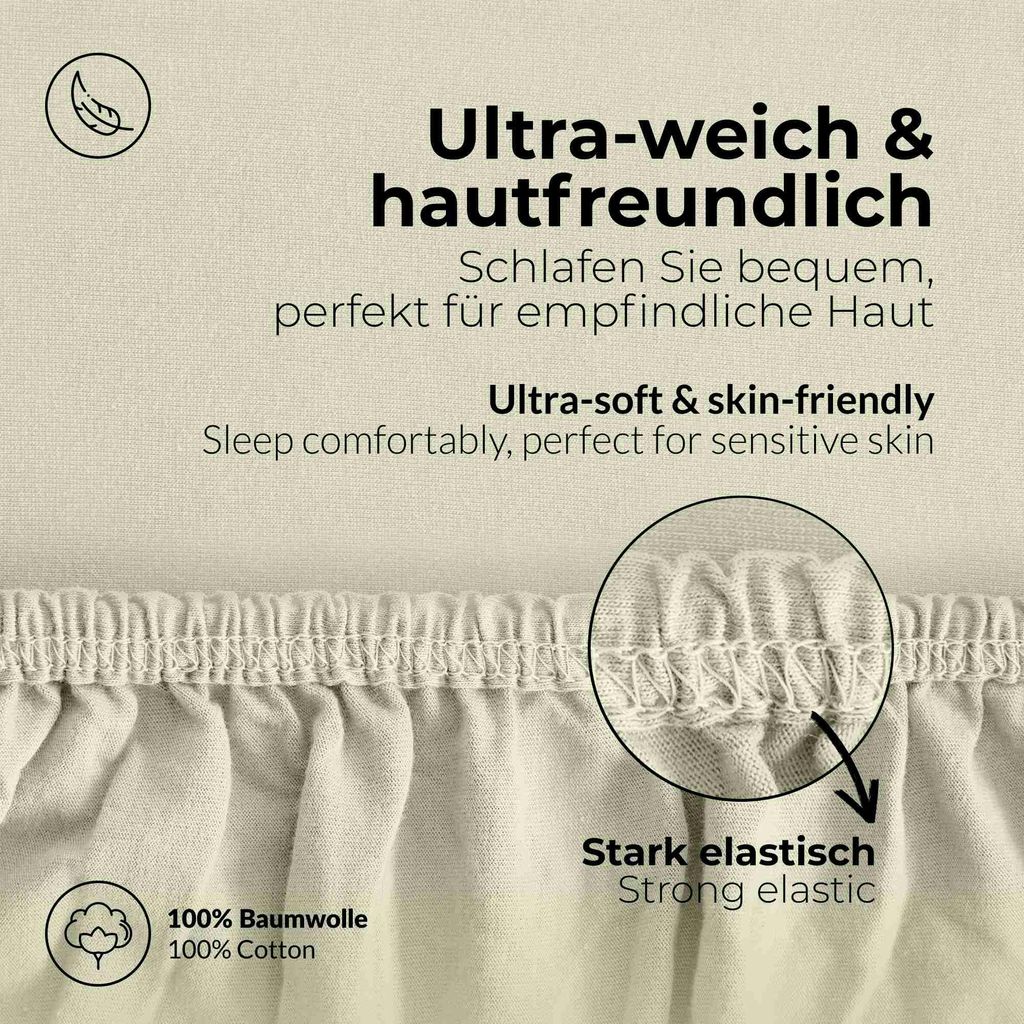 Jersey prestieradlo 80x160 - 80x180 cm, 100% bavlnené Obrázok produktu 