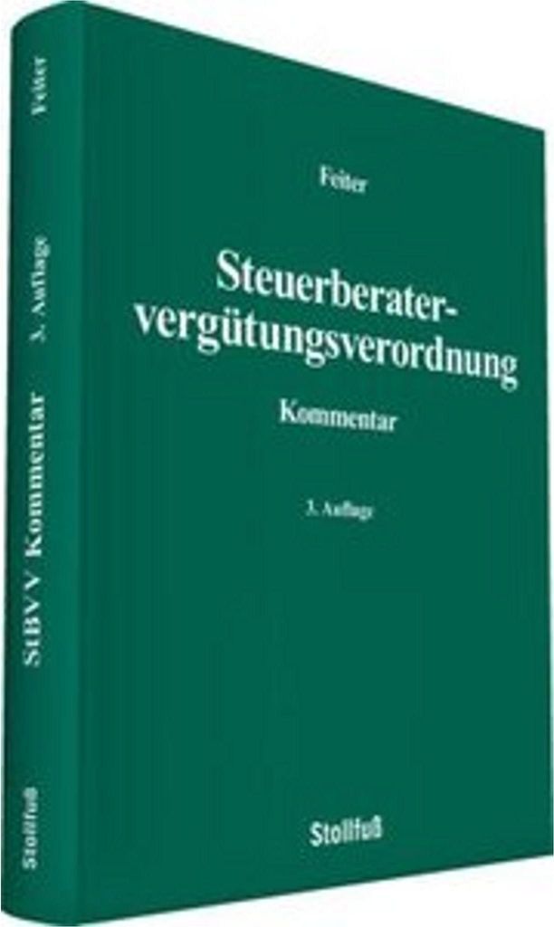 Steuerberatervergütungsverordnung Kommentar