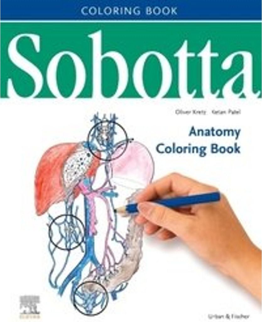 Sobotta Anatomy Coloring Book ENGLISCH/LATEIN