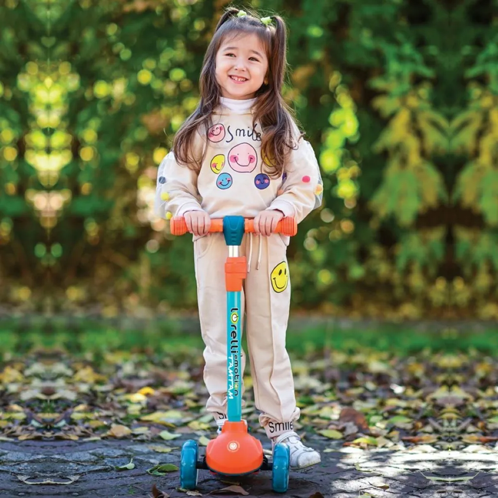Trottinette 3 roues stable pour apprendre l'équilibre Lorelli Tamtam bleu - 7