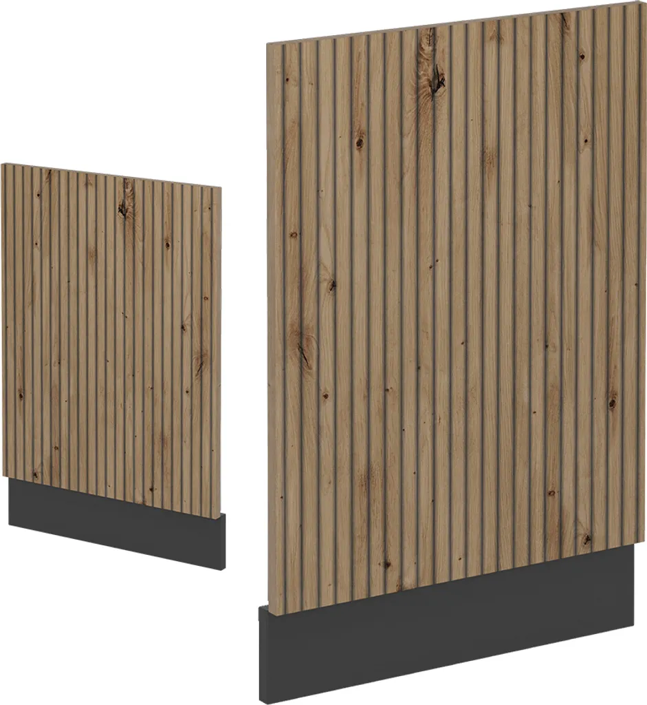 Vicco Pannello frontale R-Line, 45 cm , PT Antracite, Rovere artigianale/Antracite - 5