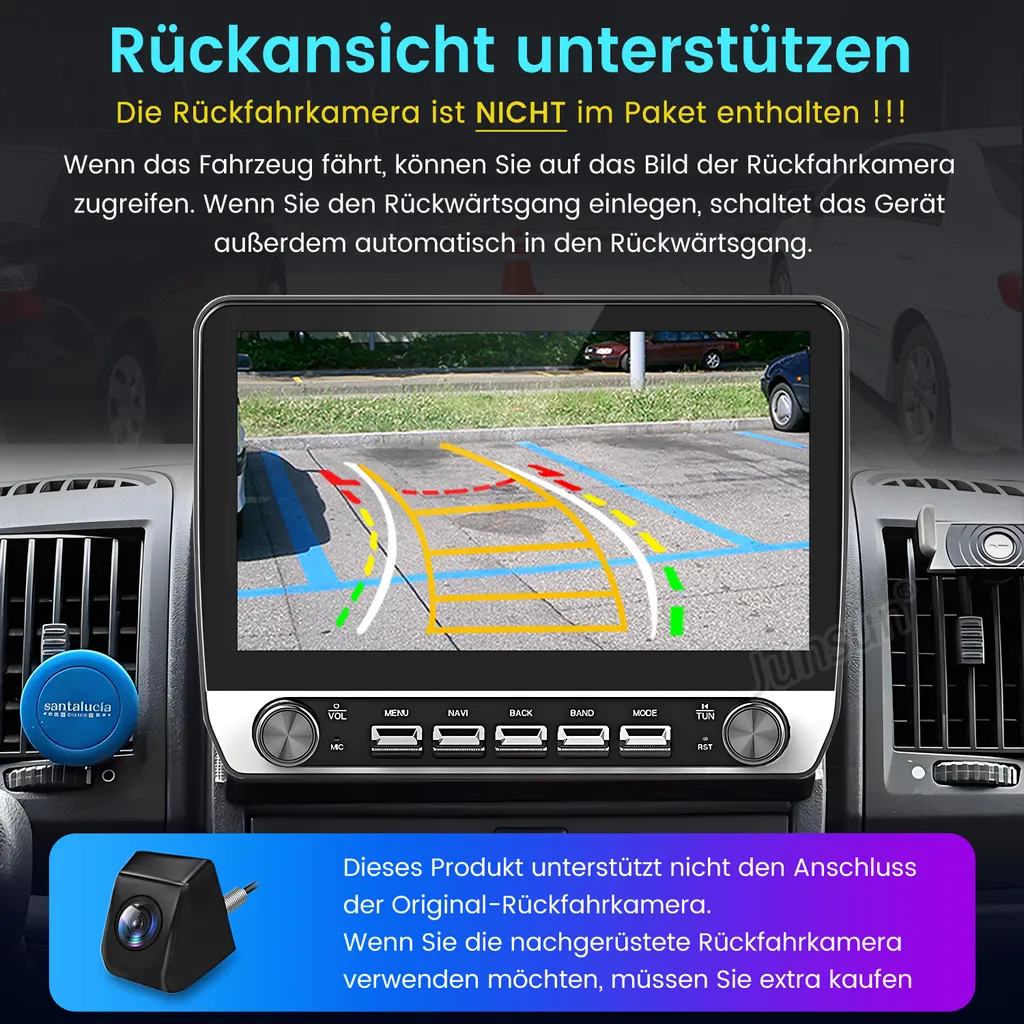 Radio Camper Ducato Android 15: CarPlay 10" per Jumper e Boxer - 14