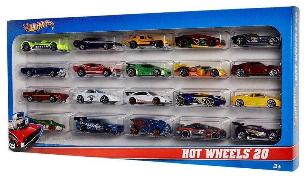 Mattel H7045 - Hot Wheels - Odlitek - 20 vozidel 1:64 Obrázek produktu 9
