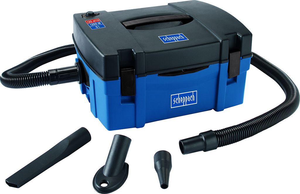 Unità di aspirazione portatile Scheppach HD2P 1250 W Immagine del prodotto 