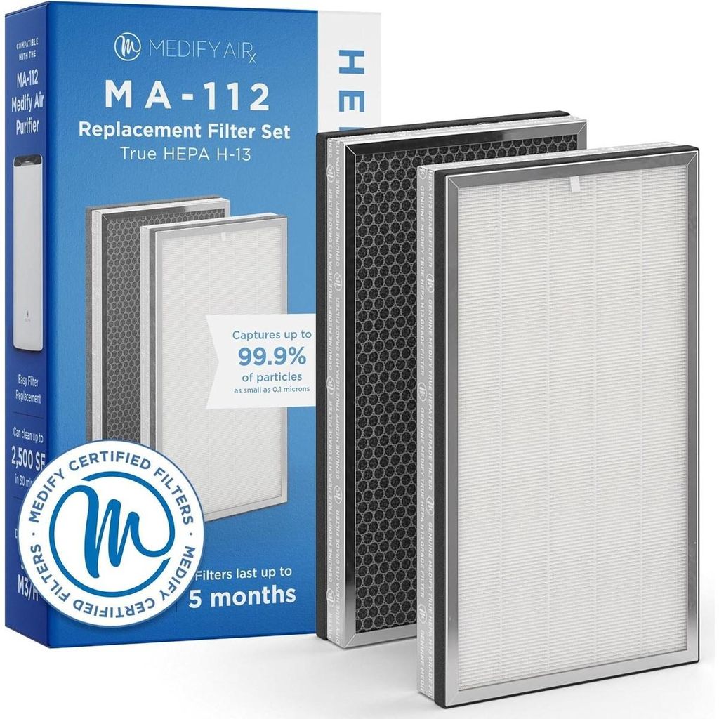 Medify Air MA112 Ersatzfilter – HEPA H13 – 2 Stück – Produktbild 