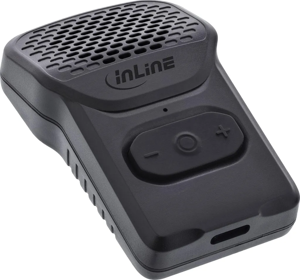 InLine® ClipTone Speaker Bluetooth Portatile con Clip e Vivavoce IPX7 - 3