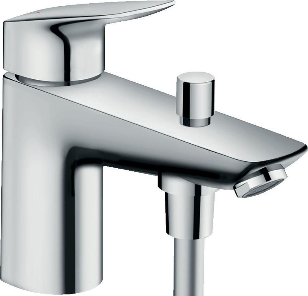 HANSGROHE Logis C2 Einloch-Wannen- und Brausemischer mit 2-Gang-Kartusche verchromt - 71315000