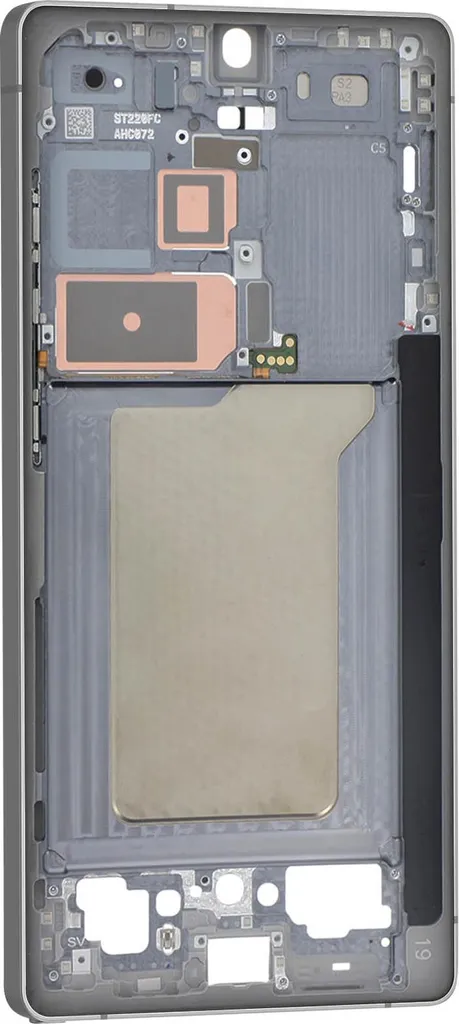 Cadre Intermédiaire Samsung S25 Ultra - Support Châssis Interne Noir - 2