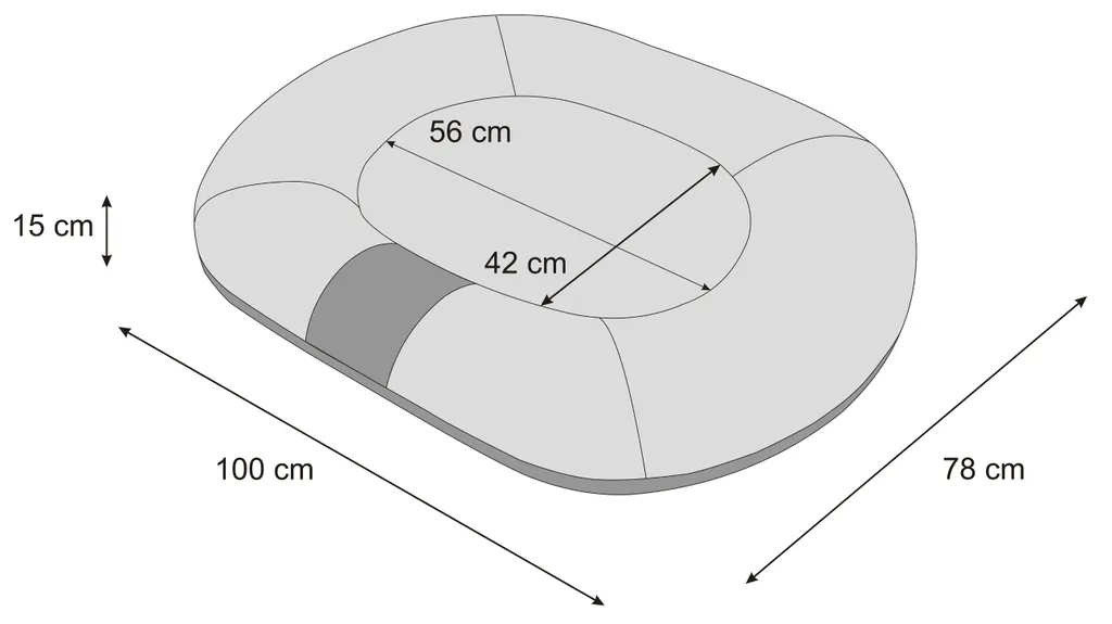 Offerta Letto per Cani 100x80 PillowPrim | Resistente e Lavabile - 5