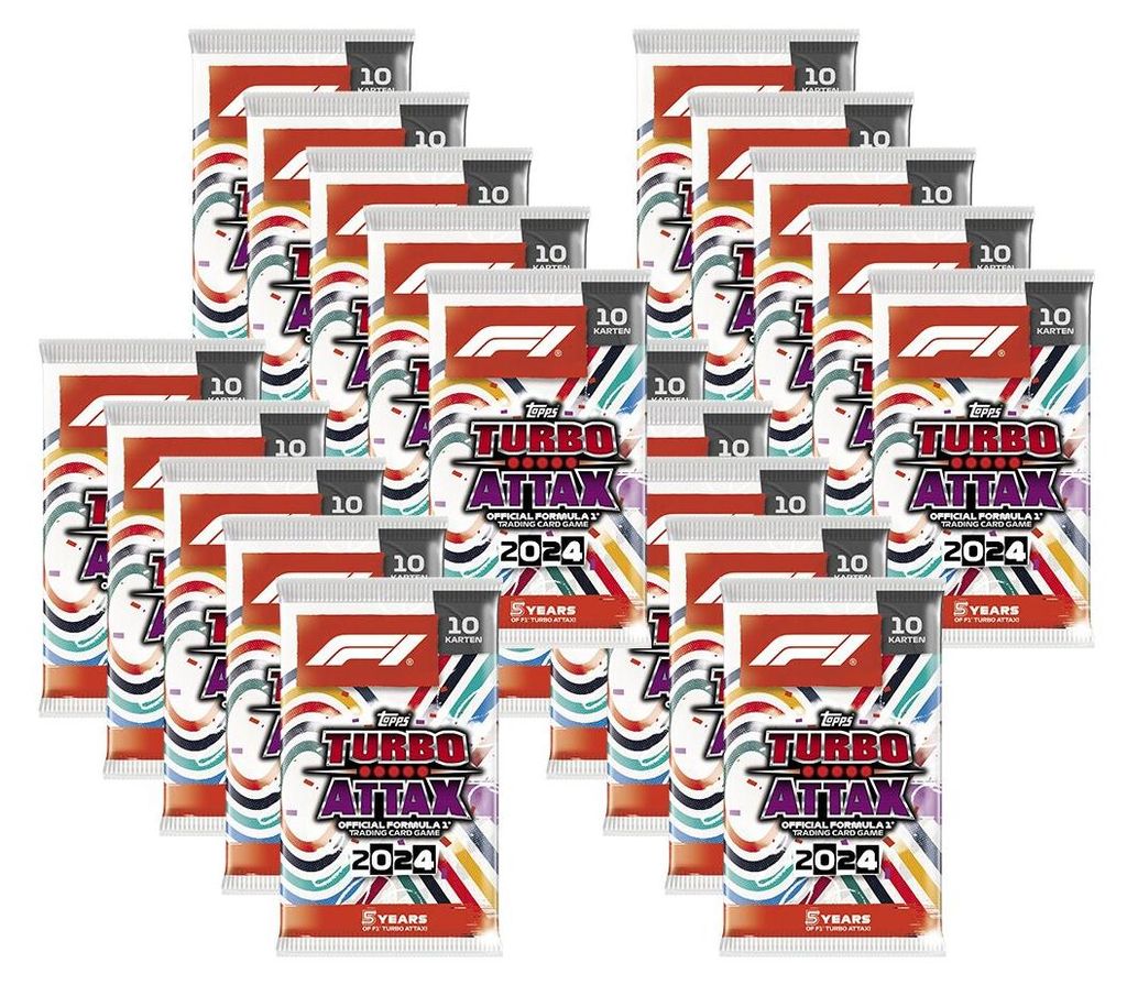 Topps - Turbo Attax Formel 1 2024 - 20 Booster