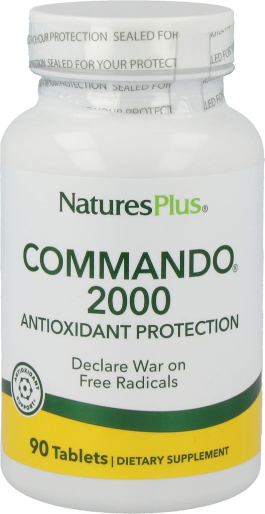 Natures Plus Commando 2000- 90 Tabletten Produktbild 