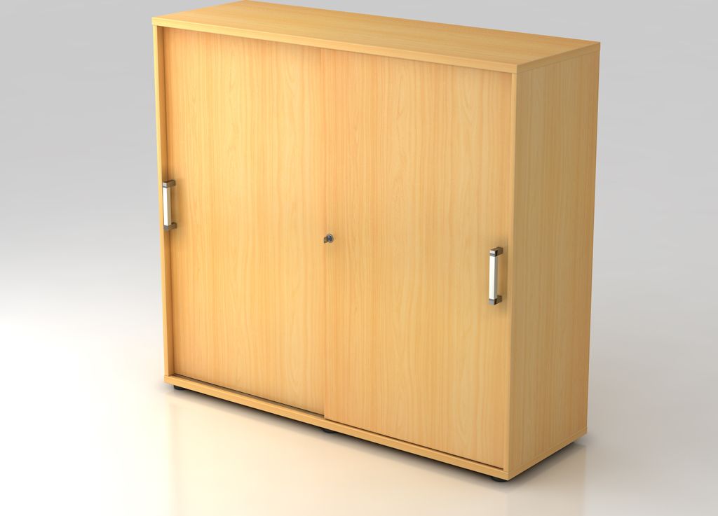 Schiebetürschrank 1753S CE, 3 OH 120 x 40 x 110 cm (BxTxH)