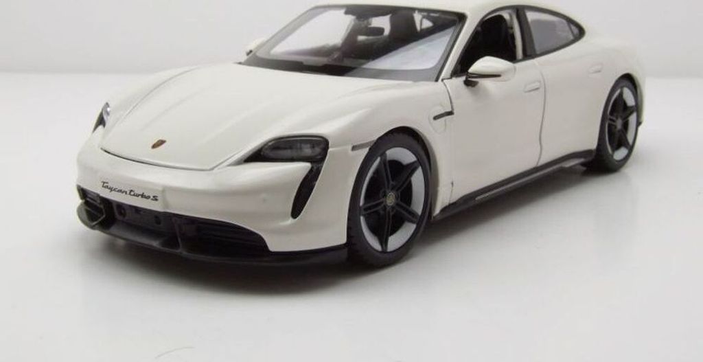 BBURAGO Porsche Taycan Turbo S 1:24, Stadtautomodell, Produktbild 