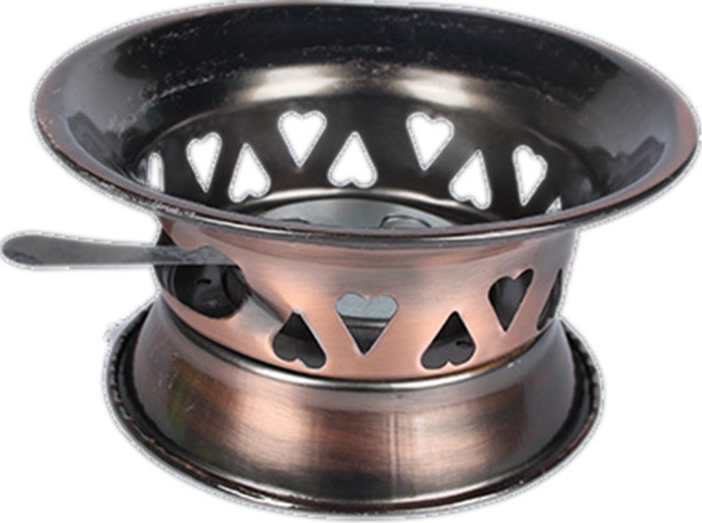 INF Spirituskocher in Kupferoptik - Tragbar & Einfach zu Bedienen