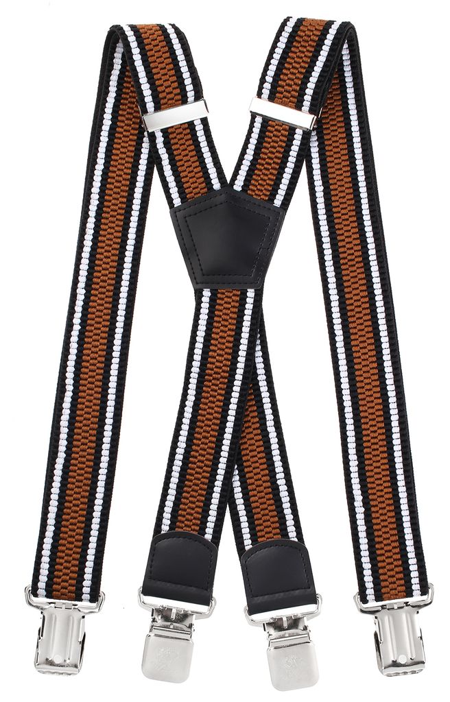 Hosentraeger X From breit  braun Produktbild 