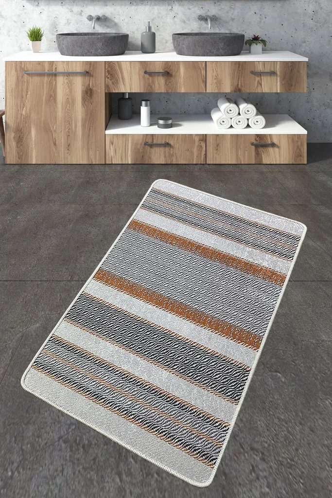 Tapis de Bain 700 g/m² Mijolnir Benver CHL5238 Multicolore Ultra Absorbant