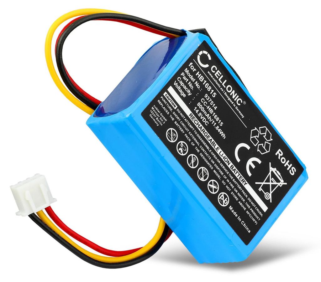 CELLONIC 1x Akku für Staubsauger Kompatibel mit Hobot 268, Produktbild 